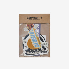 Carhartt WIP Sticker Bag 10 Pack Screen Printed Plastic Decals Streetwear Brand