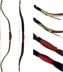 AF Archery 51″ Laminated Turkish Bow Traditional Hunting Recurve Horse Bow 30lb
