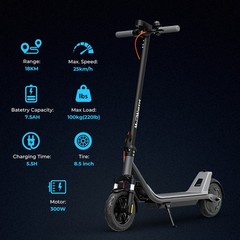 2025 ELECTRIC SCOOTER ADULTS FOLDABLE E SCOOTER COMMUTE W/ APP&SHOCK ABSORPTION