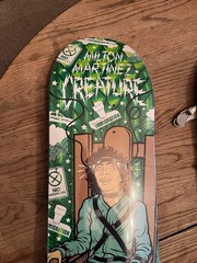 Nos Milton Martinez Creature Skateboard Deck Institutionalized
