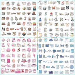 200Pcs Jesus Christian Stickers, Waterproof Vinyl Inspirational Bible Verse S…