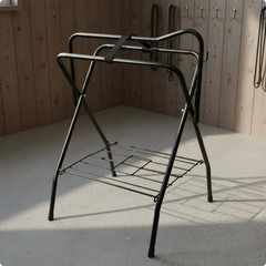 Folding Saddle Rack Freestanding Folding Saddle Stand Powder Coated