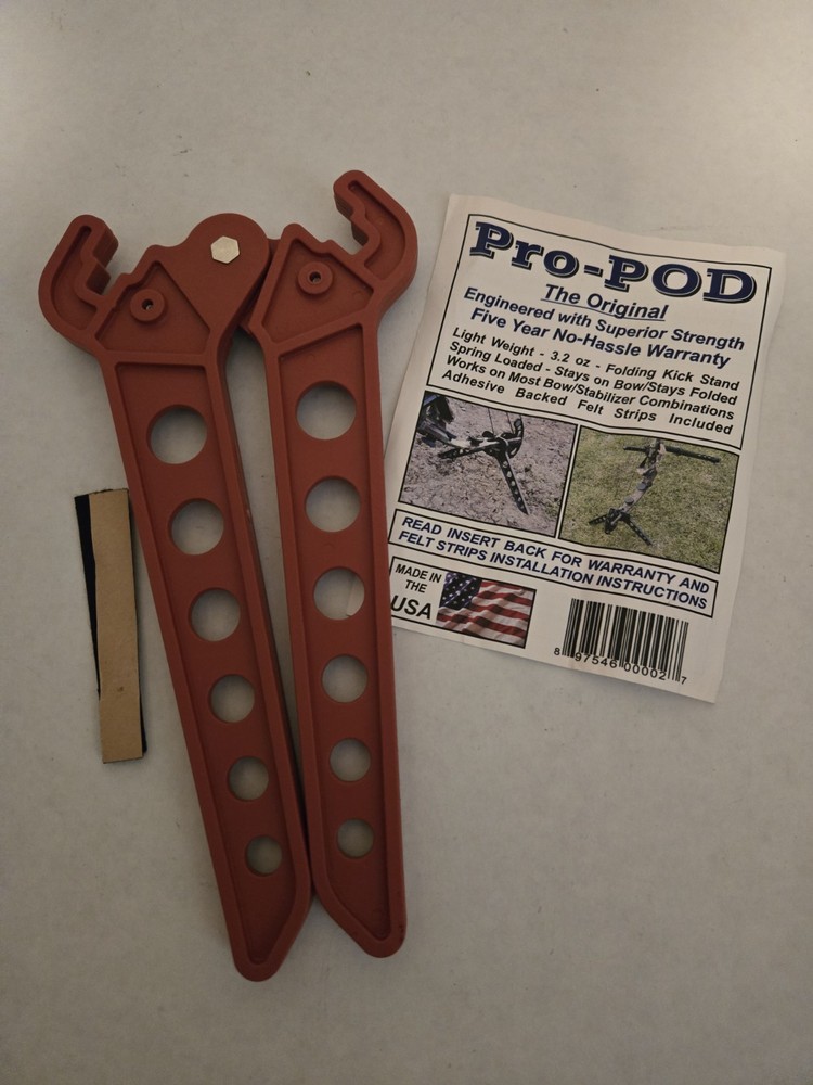 LP Archery Pro-POD Folding Bow Kick Stand ~ Hunt Arrow Target Hunting Stabilizer