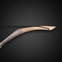 30-70lbs Archery Recurve Bow Traditional Mongolian Wooden Bow&12x Arrows Target