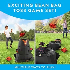 NATIONAL GEOGRAPHIC Volcano Bean Bag Toss Backyard Game Set 5 Games – Amazon