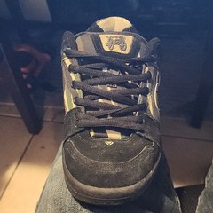 CIRCA Cannon FusionGrip Skateboarding Shoes Black Camouflage