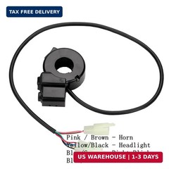 Handlebar Switch Universal Black 7/8″ 22MM Handlebar Horn Electronic Turn Signal