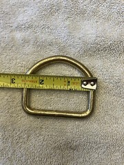 36 2 1/2” D Rings