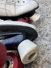 VTG Pacer SP205 Quad Racer Roller Skates Womens 10 Labeda Jammer
