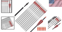 Carbon Arrows for Hunting & Target Practice – 26, 28, 30 Inch Options