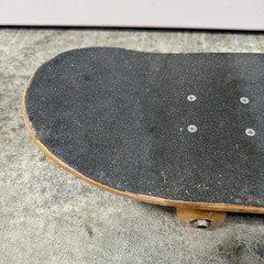 Vintage Madrid Skateboard Explosion Wood Grain Cadillac Trucks Complete