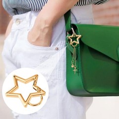 2 PCS Star Snap Clips, Zinc Alloy Heavy Duty Star Shaped Keychain Clip, Cute …