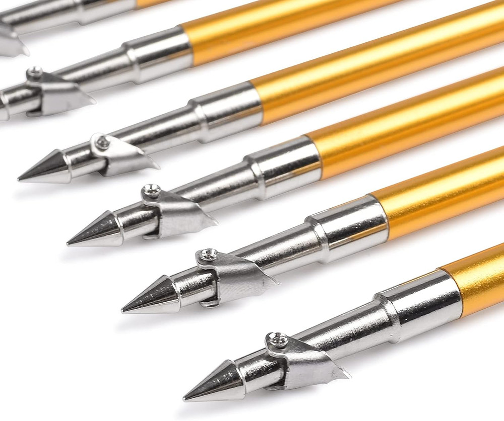 Fishing Bolts with Harpoon Steel Point for 50-130 Pounds Crossbow Fish Hunting