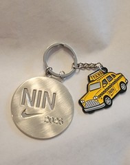 NIN Nike Indoor Track and Field Nationals 2026 Keychain Set New York Taxi Nyc