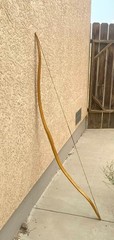 41 lbs 28″ Draw NEW Bend Through Handle Character Osage Orange Long Bow LongBow