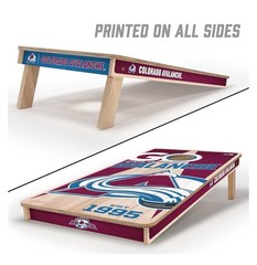 YouTheFan NHL Colorado Avalanche 2′ x 4′ Cornhole Board – No Bags – Brand New
