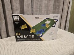 High five LED Light Up Bean Bag Toss Game 2-4 Players Ages 6+ New in Box 2023