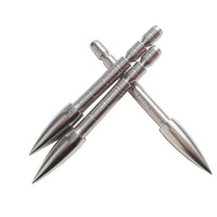 12pcs Target Points 100-200gr Broadheads Archery ID4.2mm Arrowheads Tips Hunting