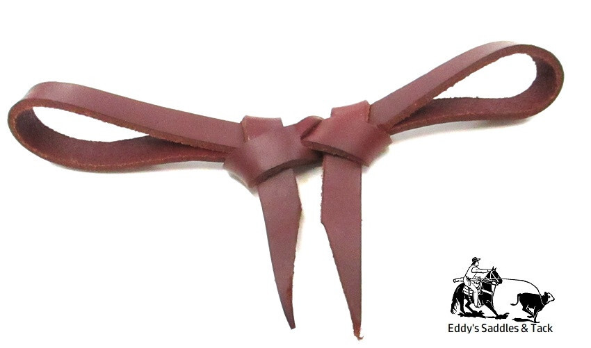 Futurity Knot Bit Hobble Slobber Bar Latigo Leather Amish Made New