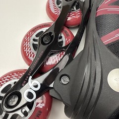 K2 Inline Skates Alexis 90 BOA 2021 Black/Burgundy Women’s US Size 4