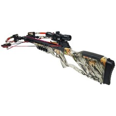175 lb Camouflage Hunting Compound Crossbow Bow +4×32 Scope +4 Bolt +Quiver +etc