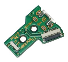 2 Pcs J-D-S 055 Charging Port Assembly Replacement for PS4 Micro USB Adaptor …