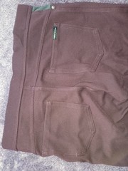 DKNY JEANS Women’s Brown Cotton Blend Riding Breeches, Size S