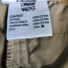 Heritage Ghetto Wear Skateboards Cargo Pants New with Tags Khaki Men’s Size 28 S