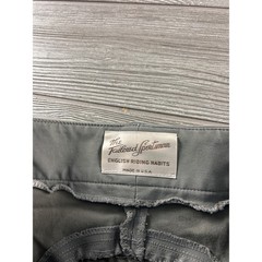 Tailored Sportsman Equestrian Riding Breeches Sage Green Low Rise Knee Patch