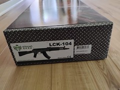 Brand New UNFIRED LCT AK-104 AEG – Black Folding Stock – LCK-104