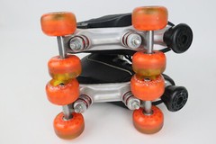 Labeda STS Pro Men’s Size 4 Accu-Series Roller Skates Black Pro-Lift Leather