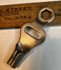 Vintage Metal Roller Skate Key Built-In Hex Wrench Tool – Free Shipping