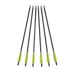 20″ Crossbow Bolts Carbon Arrows OD8.8mm Half Moon Nocks for Crossbow Hunting US