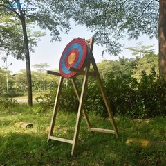 Archery Straw Target Traditional Bow Arrow Shooting Board Darts Outdoor 50CM