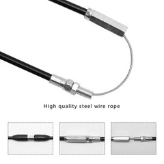 Thumb Throttle Control Handle Assembly 7/8 22mm Cable Accelerator for ATV Quad G