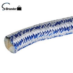 3/4 Inch × 200 Feet 24 Strand Braided Rope Arborist Tree Rope Blue And White