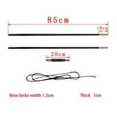 65″ English Longbow 25-120lbs Archery Traditional Takedown Bow Hunting RH LH
