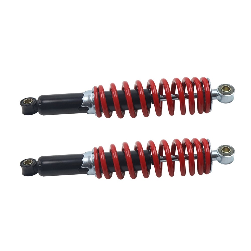 2 pack 12″ Adjustable Shocks For Go Kart Cart Go-Cart Minibike Mini Bike(10mm)