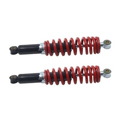 2 pack 12″ Adjustable Shocks For Go Kart Cart Go-Cart Minibike Mini Bike(10mm)