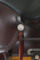 55HS Hilason Western Draft Horse Trail PleasureAmerican Leather Saddle