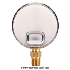 2-1/2″ Dial Size, Glycerin Filled Plumbing Pressure 0-100 psi Lower Mount