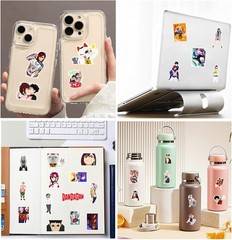 50Pcs Manga Dandadan Stickers Mixed Pack,Cartoon Characters Stickers Movie De…
