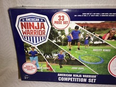 American Ninja Warrior Obstacle Course Race Set Kids Competition Brand New Gift