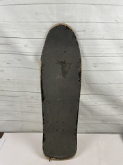 Zero Jon Allie Eye Eyeball Shaped SHALLOW GRAVE Skateboard Deck 9.75 BLACK