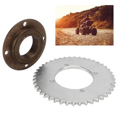 Steel 44T Chain Sprocket Kit For ATVs Toughness Stable Performance Popular