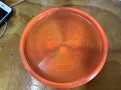 Discraft Z Swirl Luna .5 176 gram golf disc McBeth swirly