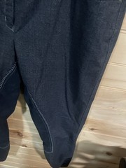 Ovation Riding Pants Breech Women 36R Black Equestrian