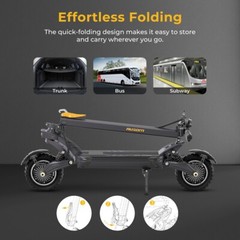 Ausom F1 Max Adult Electric Scooter,2*1400W Motor,100km Max Range,10 inch Tires