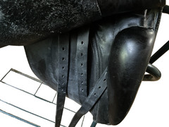 Black 17 in Used Stubben Scandica DL Dressage Saddle set & Bundle