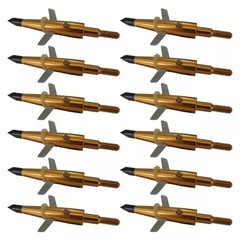 24Pcs Swhacker Broadheads 100Gr Red Expandable Sharp Blade Crossbow Tips